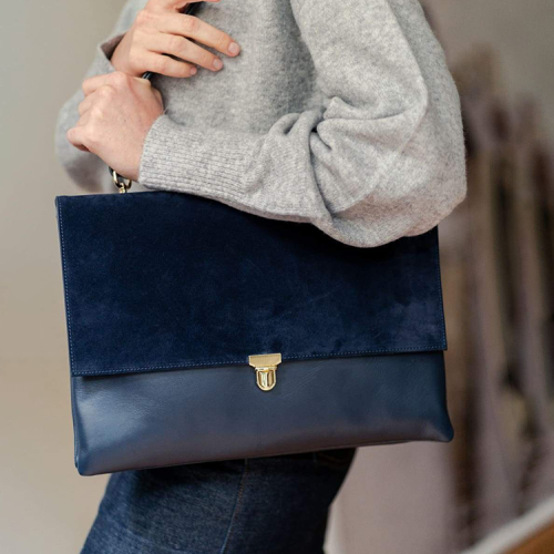 Single Shoulder Large Bag Women's Briefcase